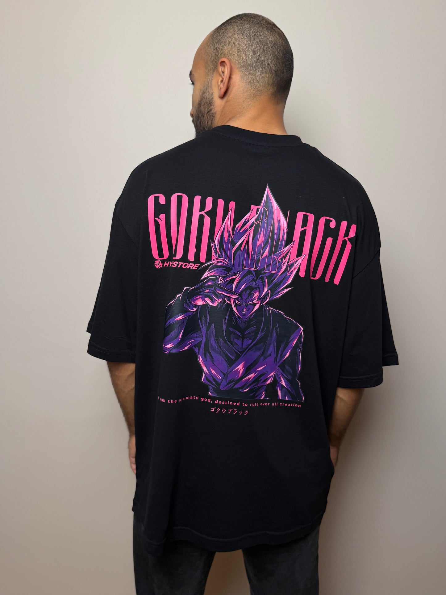GOKU BLACK OVERSIZE T-SHIRT - DRAGON BALL
