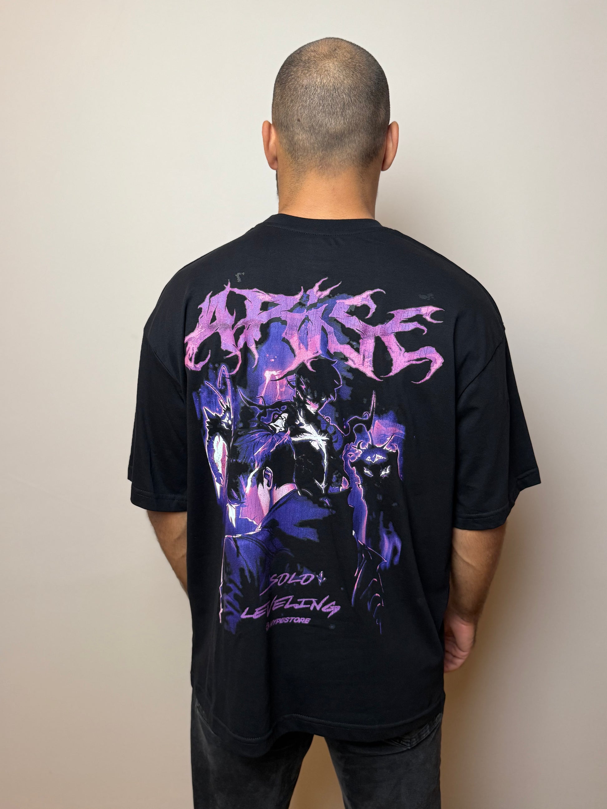 JINWOO OVERSIZE T-SHIRT - SOLO LEVELING - Hypestore