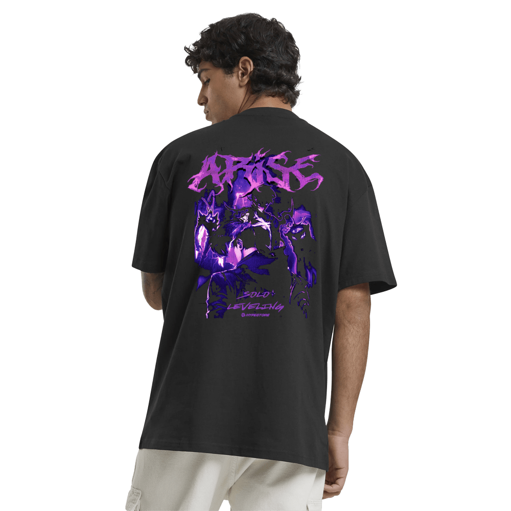 JINWOO OVERSIZE T-SHIRT - SOLO LEVELING - Hypestore