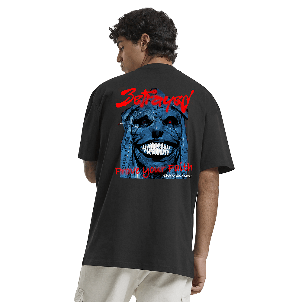 STATUE OF GOD OVERSIZE T-SHIRT - SOLO LEVELING