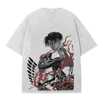 LEVI OVERSIZE T-SHIRT - ATTACK ON TITAN