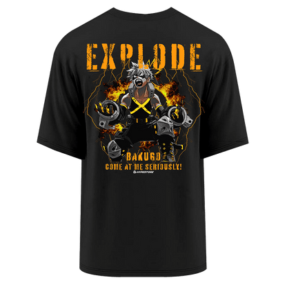 BAKUGO OVERSIZE T-SHIRT - MY HERO ACADEMIA - Hypestore