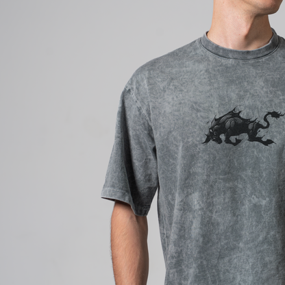 YAMI OVERSIZE T-SHIRT - BLACK CLOVER