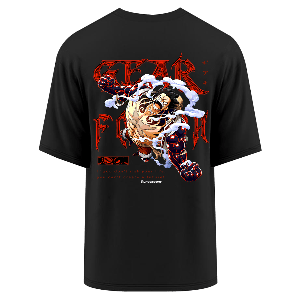 GEAR 4 LUFFY OVERSIZE T-SHIRT - ONE PIECE - Hypestore