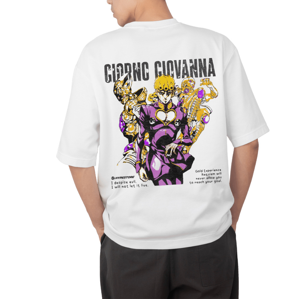 JOJO OVERSIZE T-SHIRT - JOJO'S BIZARRE ADVENTURE - Hypestore