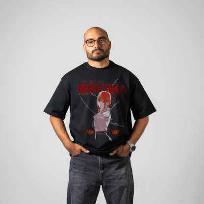MAKIMA OVERSIZE T-SHIRT - CHAINSAW MAN