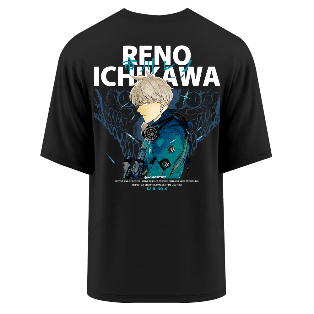 RENO OVERSIZE T-SHIRT - KAIJU NO:8 - Hypestore