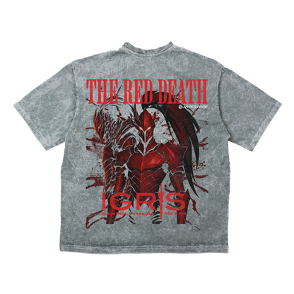 RED DEATH OVERSIZE T-SHIRT - SOLO LEVELING