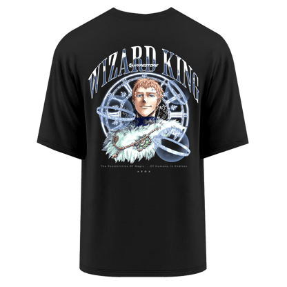 WIZARD KING OVERSIZE T-SHIRT - BLACK CLOVER - Hypestore